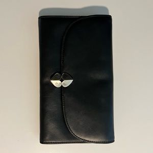 Kate Spade black wallet on chain